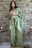 Rustic Nature Bubble Cotton Waterfall Jacket Washed Lawn